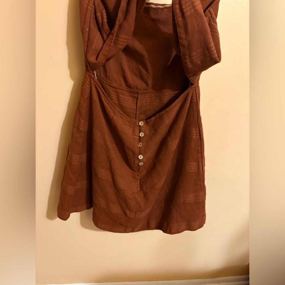 Free People Go Get ‘Em Skort Dress in Rust - Picture 7 of 10